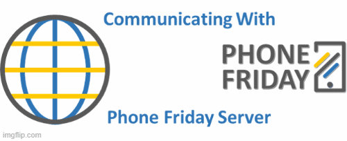 communicating with server